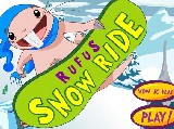 Online hra Rufus Snow Ride, Zvodn hry zadarmo.