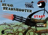 Online hra Hugo Headshooter, Stleky zadarmo.