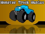 Online hra Monster truck maniac, Zvodn hry zadarmo.