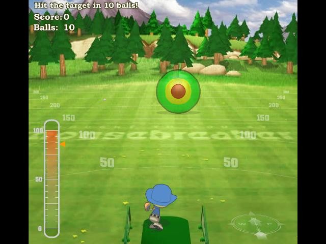 Flash Golf online hra zdarma Sportovn hry