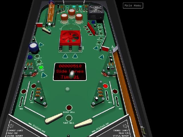 Online hra Pinball