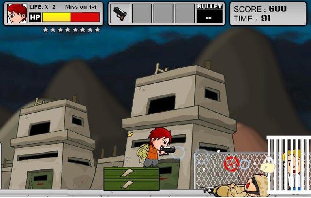 Flash Rescue Mission online hra zdarma Střílečky