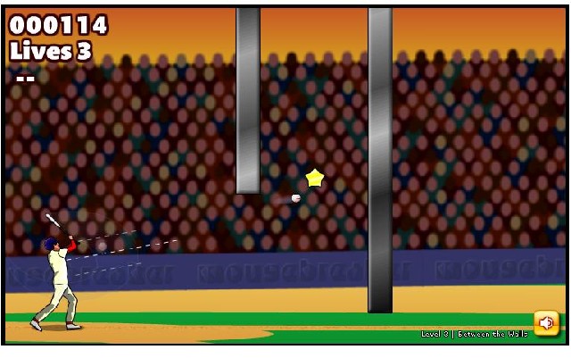 Online flash hra Slugger Baseball zdarma